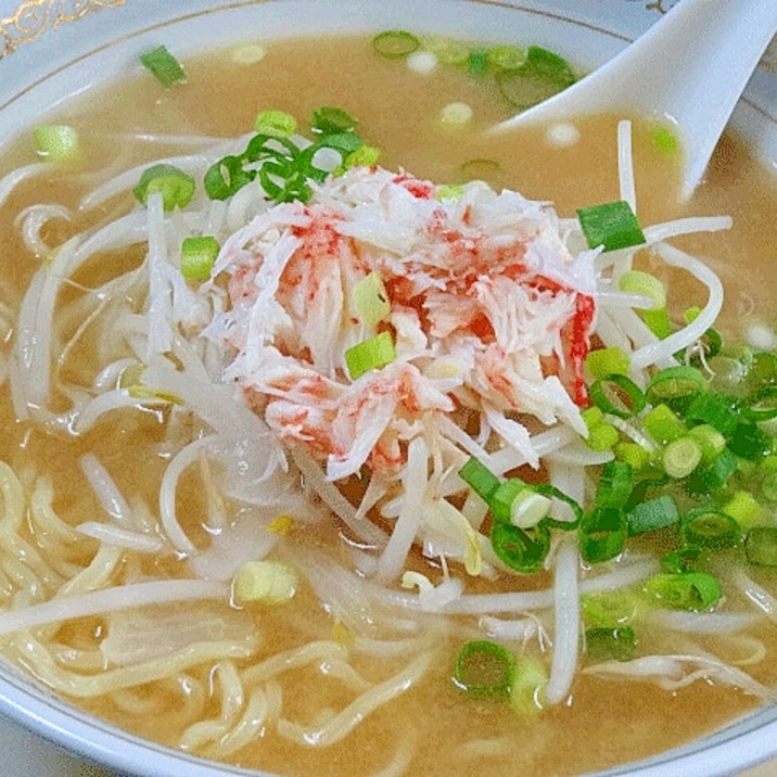 濃厚カニだし☆　「カニ味噌ラーメン」